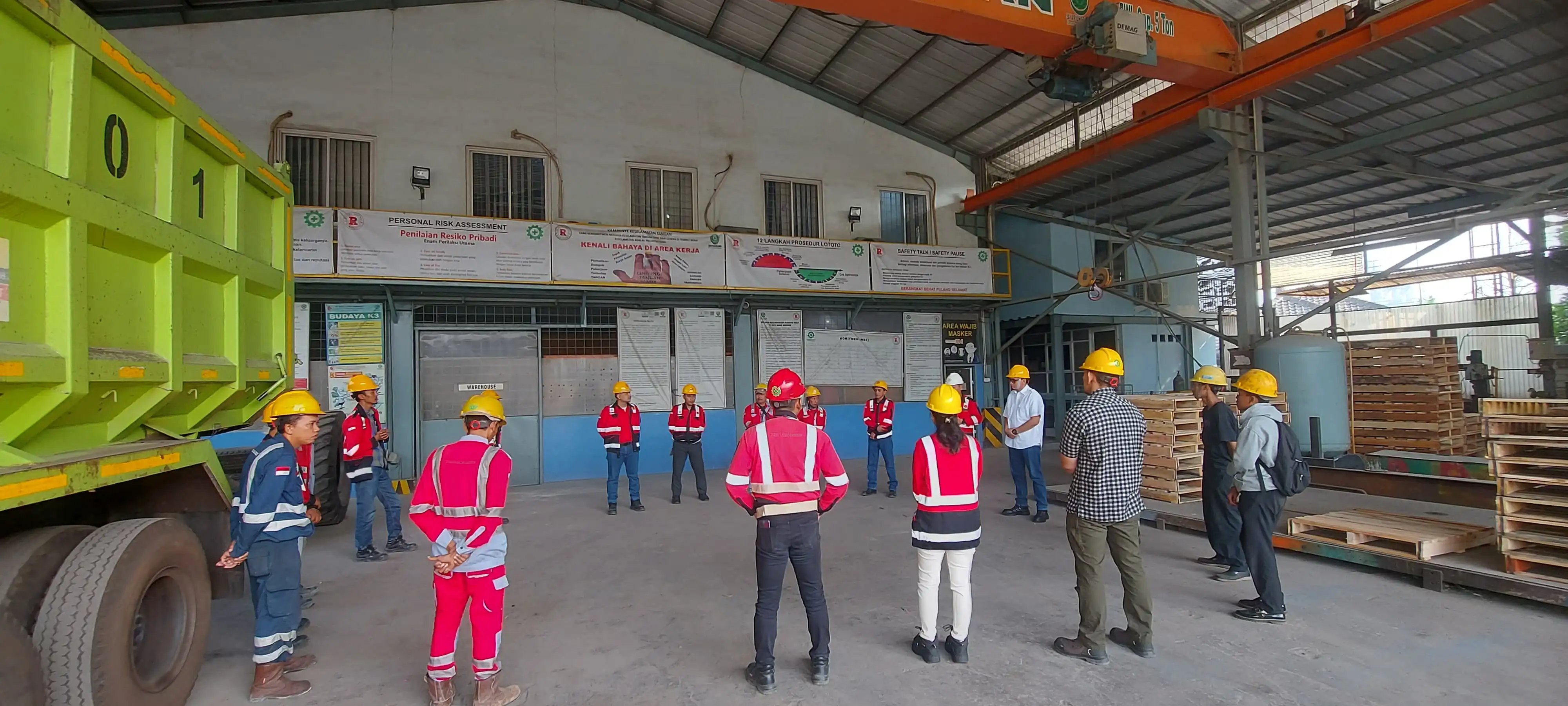 Keselamatan Kerja Prioritas Utama: PT. Restu Agung Narogong Adakan Safety & Health Talk Bersama dr. Novita Lusiana