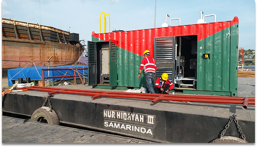 Fabrikasi & Install Silent Engine Room 600 KVA di PT Multi Prima Usaha